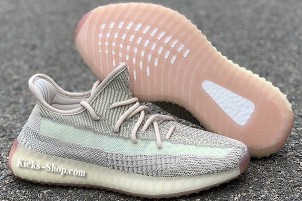 Women Yeezy Boost 350 V2 Citrin Reflective